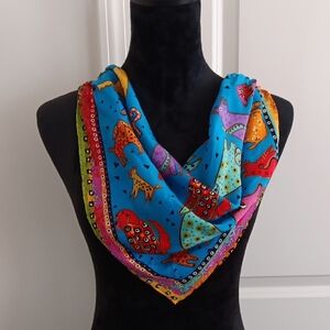 Colorful Silk Scarf